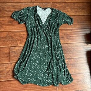 41 Hawthorn Green Polka Dot Dress